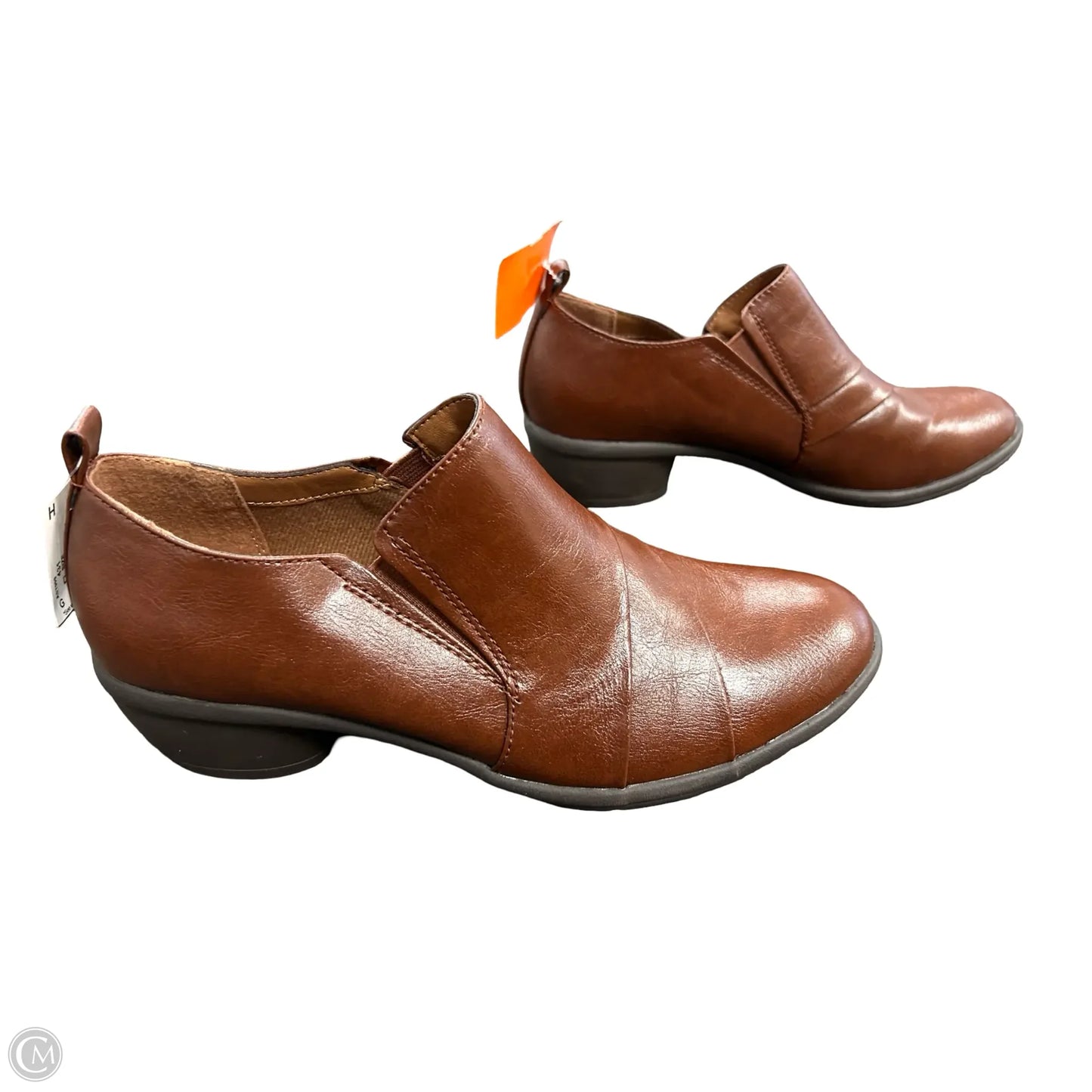 Shoes Heels Block By Sofft In Brown, Size: 8