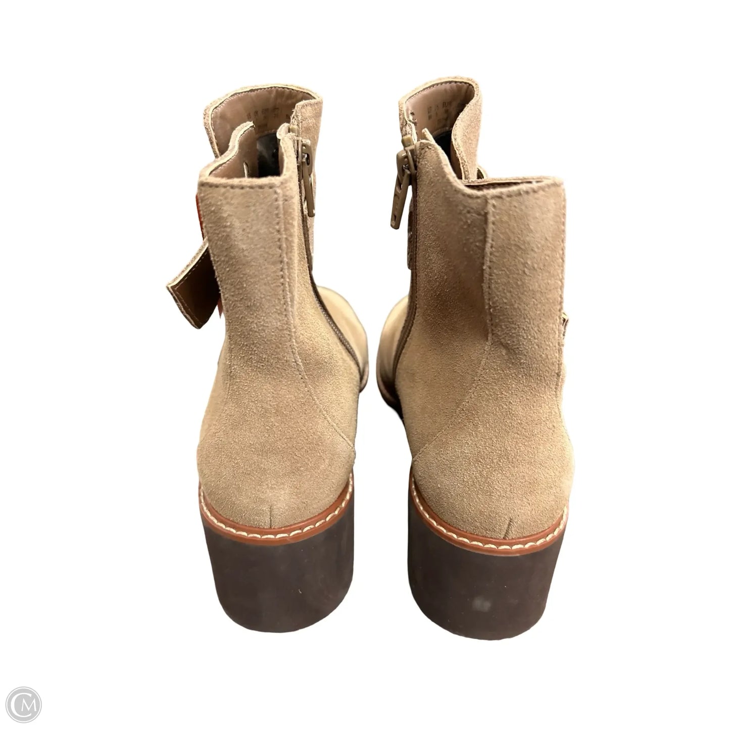 Boots Ankle Flats By Naturalizer In Tan, Size: 8