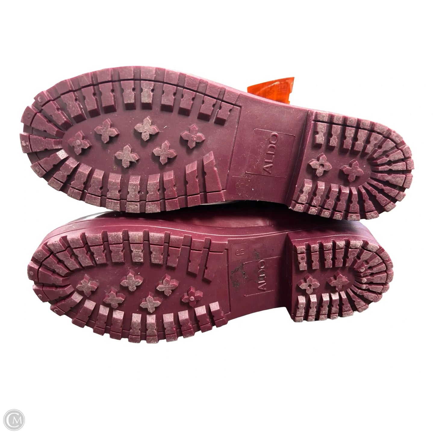 Boots Rain By Aldo In Maroon, Size: 6