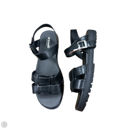 Sandals Flats By Dr Scholls In Black, Size: 8.5