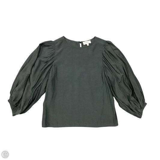 Top Long Sleeve By Bohme In Grey, Size: Xs