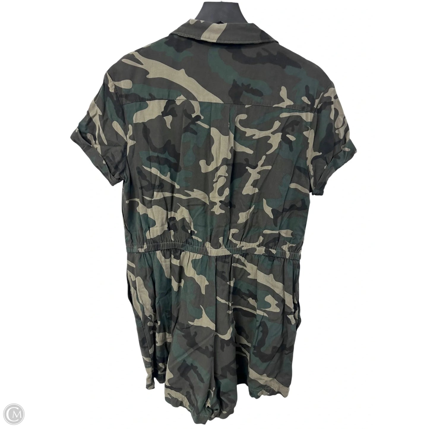 Romper By Entro In Camouflage Print, Size: L