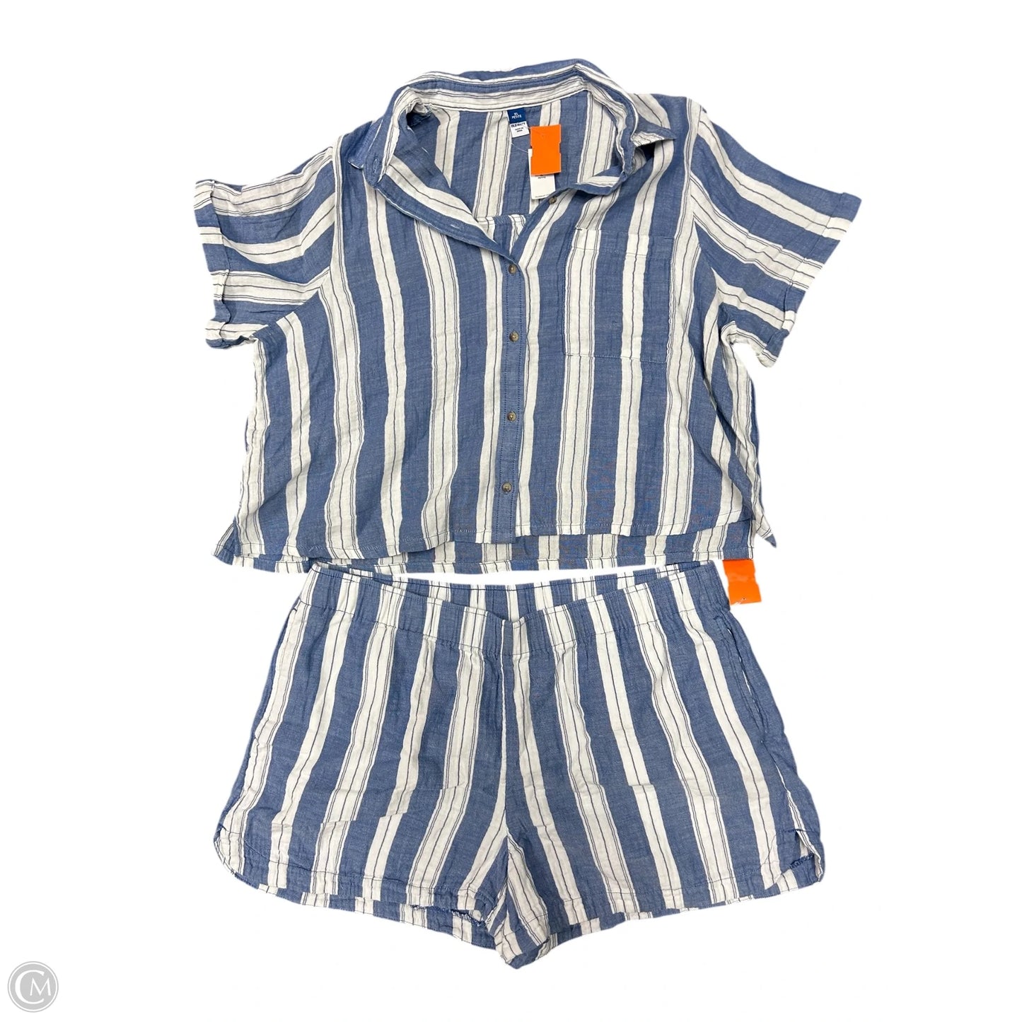 Shorts Set By Old Navy In Blue & White, Size: Xl