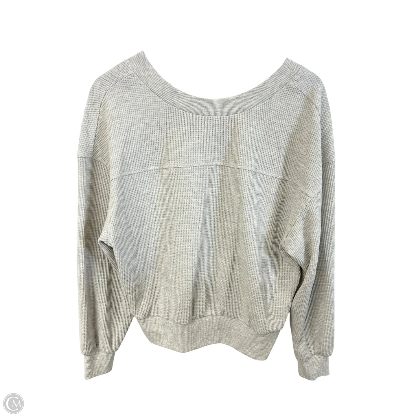 Top Long Sleeve By Varley In Grey, Size: S