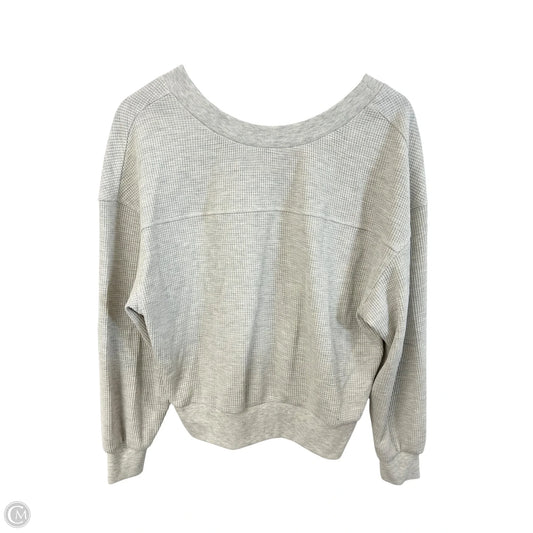Top Long Sleeve By Varley In Grey, Size: S