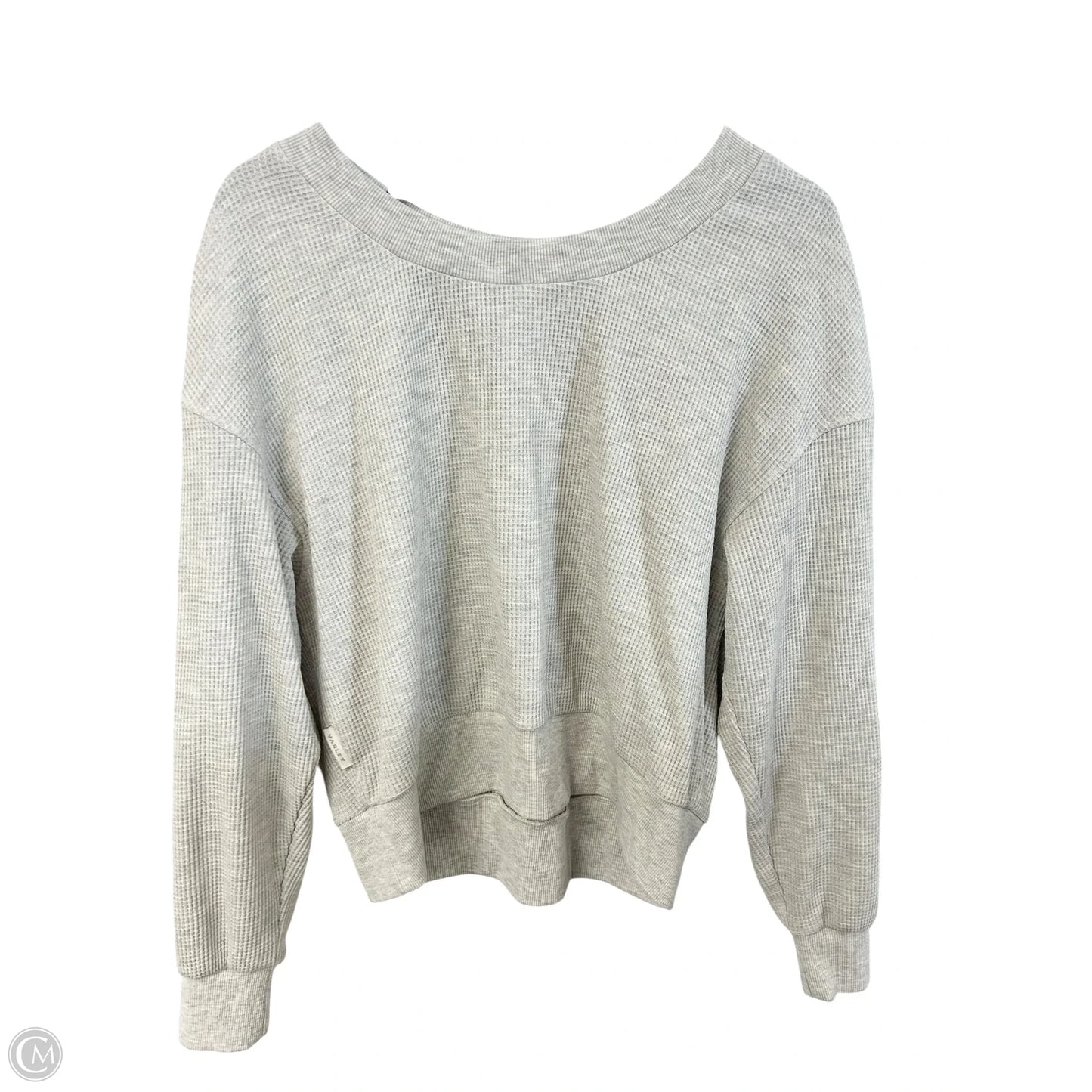 Top Long Sleeve By Varley In Grey, Size: S