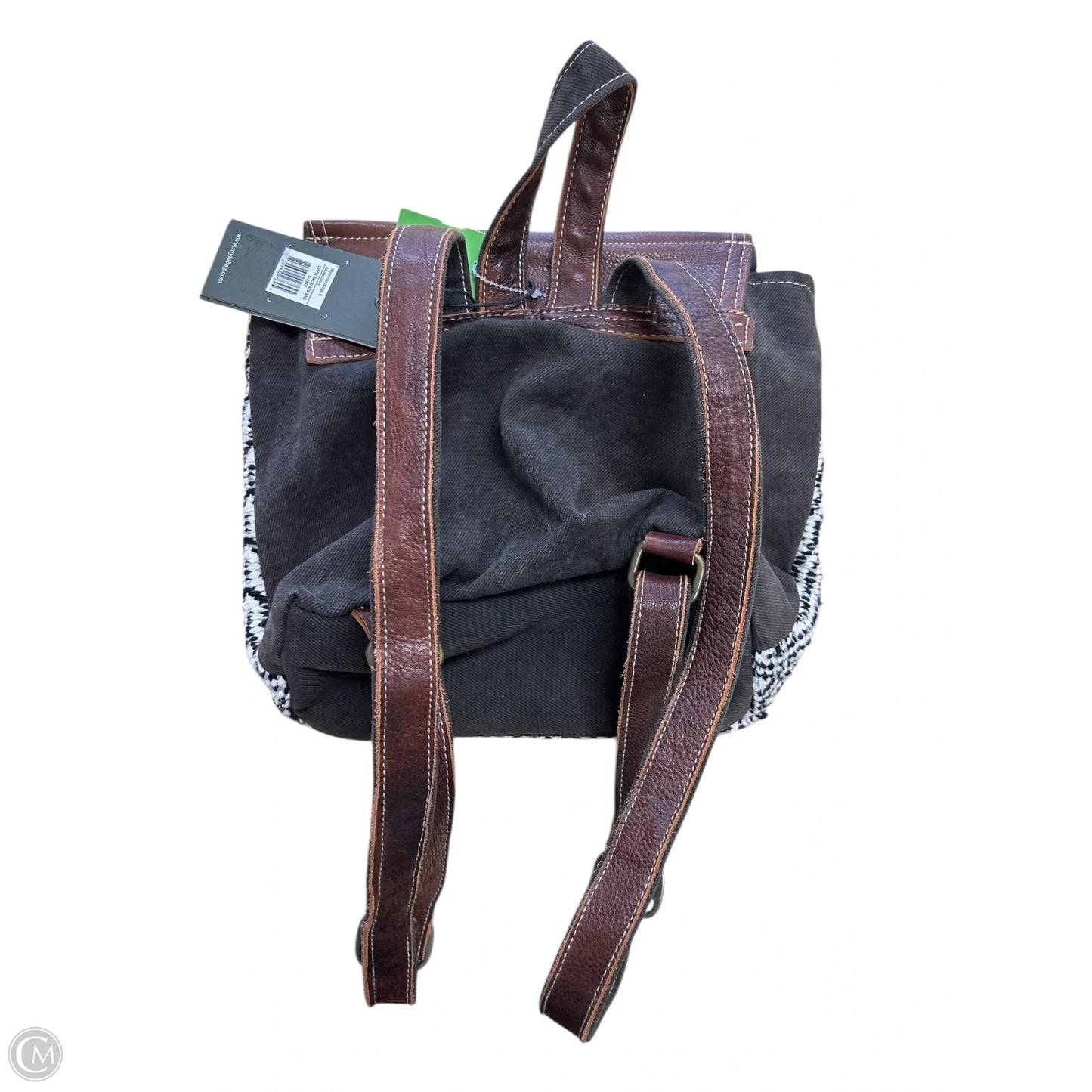 Backpack Leather By Myra, Size: Small