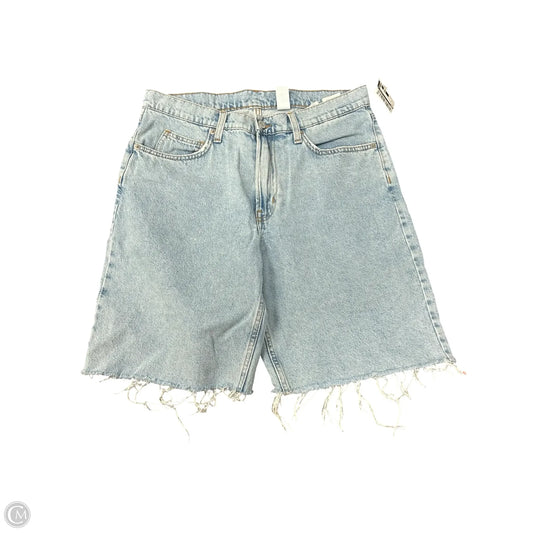 Shorts By H&m In Blue Denim, Size: 6