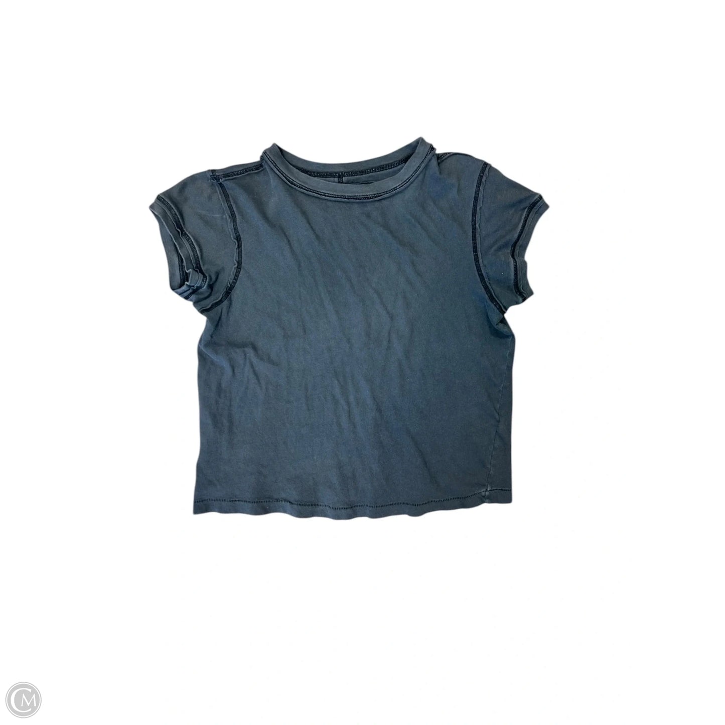 Top Short Sleeve Basic By We The Free In Grey, Size: M