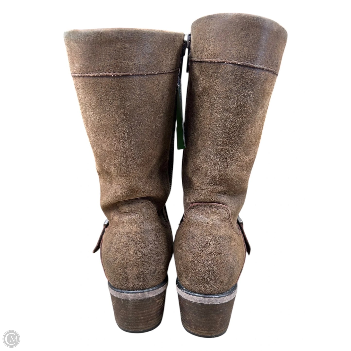 Boots Mid-calf Heels By Durango In Brown, Size: 6.5