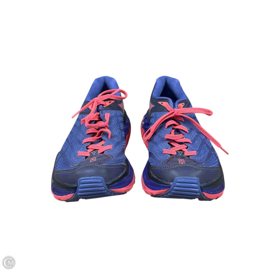 Shoes Athletic By Hoka In Blue & Pink, Size: 7