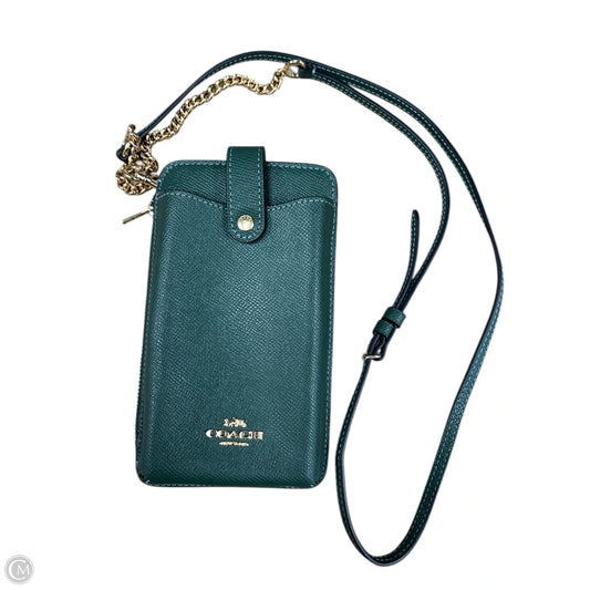 Crossbody Designer By Coach, Size: Small