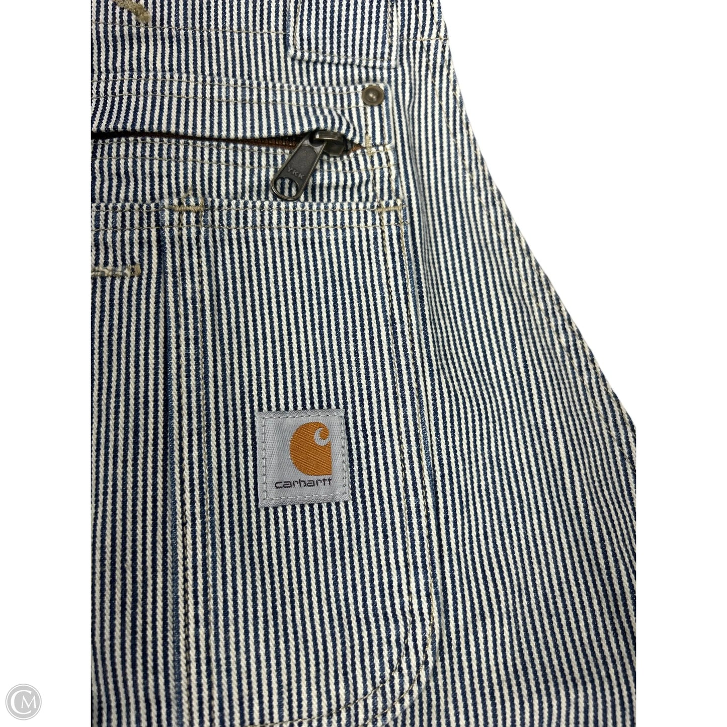 Overalls By Carhartt In Blue Denim, Size: L