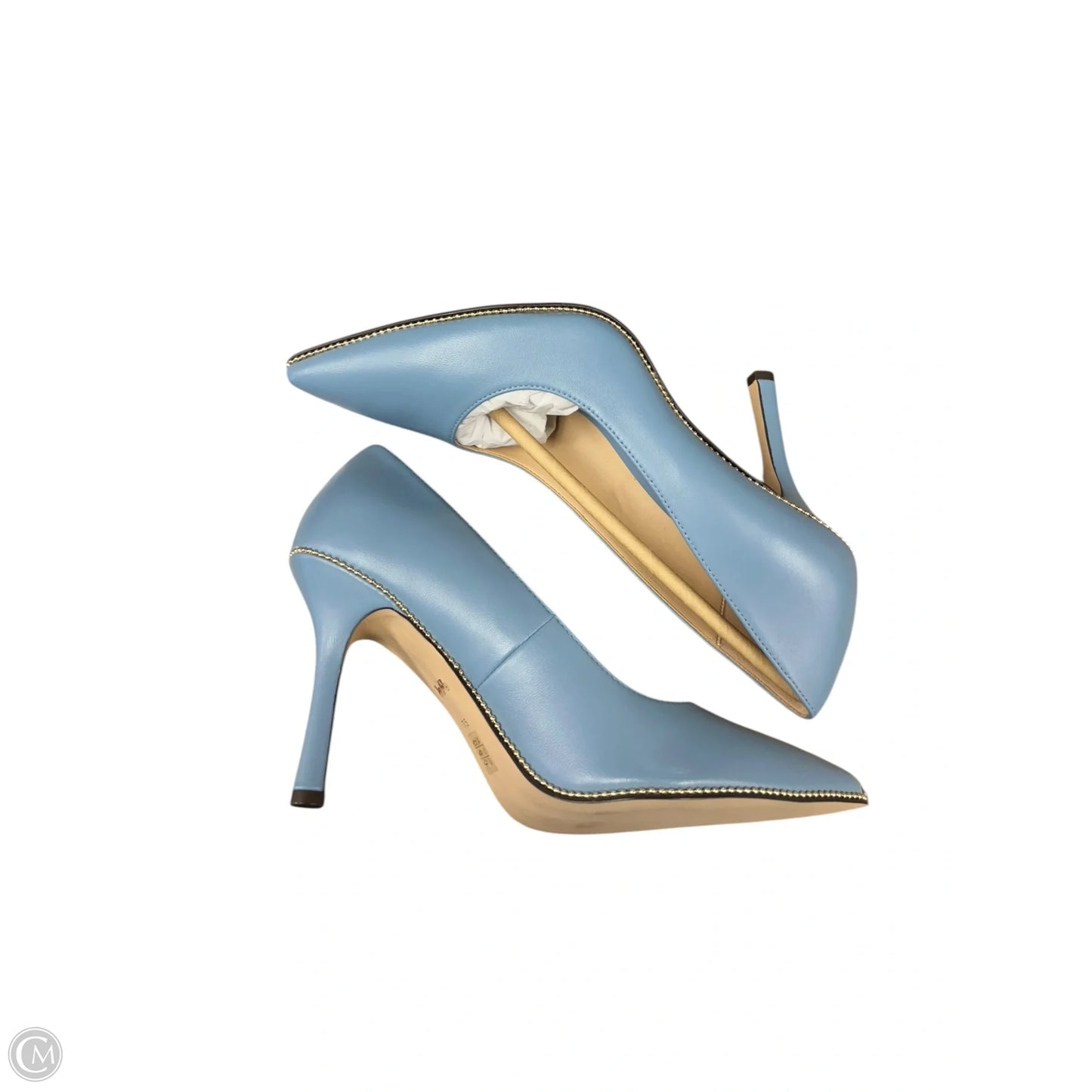 Shoes Designer By Coach In Blue, Size: 7.5