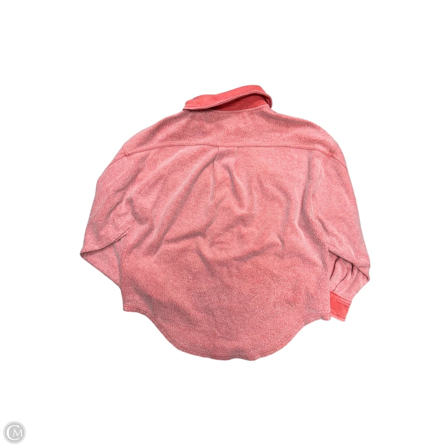 Jacket Shirt By Bke In Pink, Size: Xs