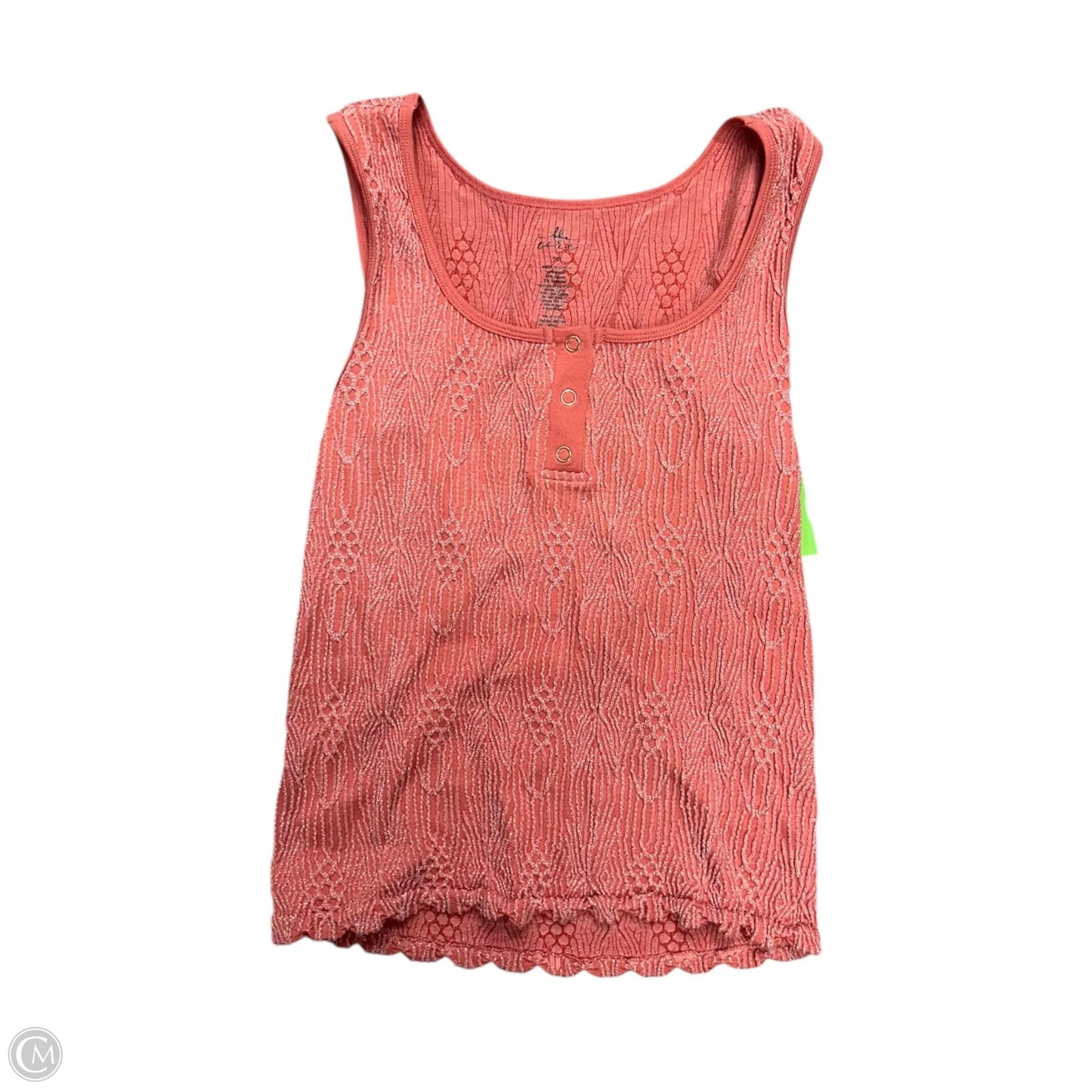 Top Sleeveless Basic By Bke In Red, Size: Xs