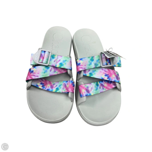 Sandals Flats By Chacos In Multi-colored, Size: 9
