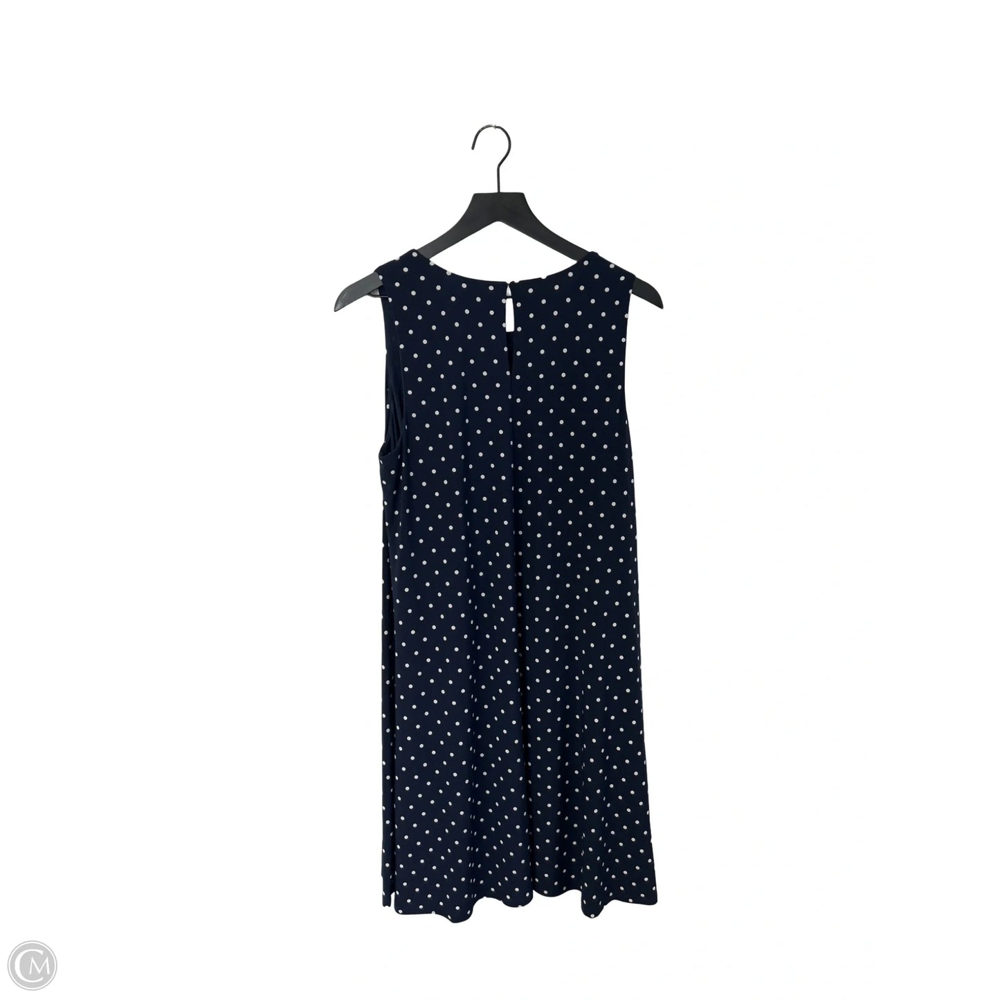 Dress Party Midi By Anne Klein In Blue & White, Size: 12
