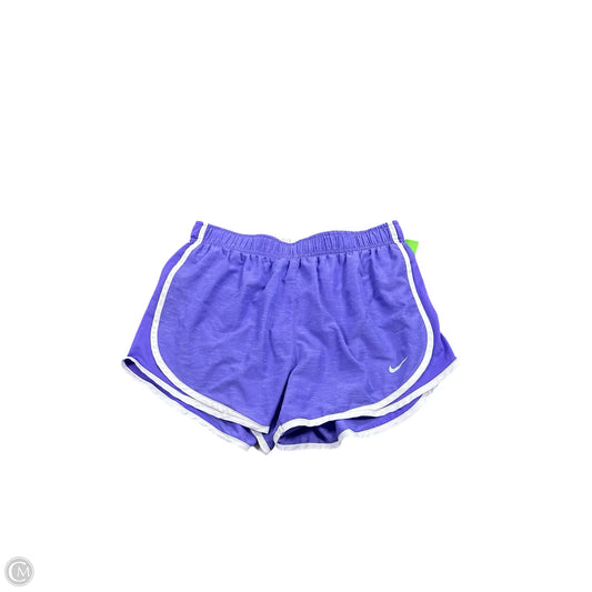 Athletic Shorts By Nike Apparel In Purple, Size: M