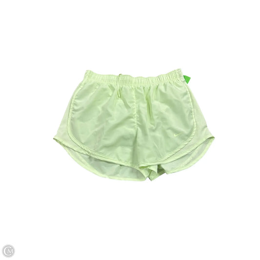 Athletic Shorts By Nike Apparel In Chartreuse, Size: M