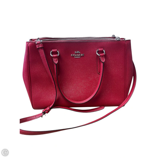 Handbag Designer By Coach, Size: Large