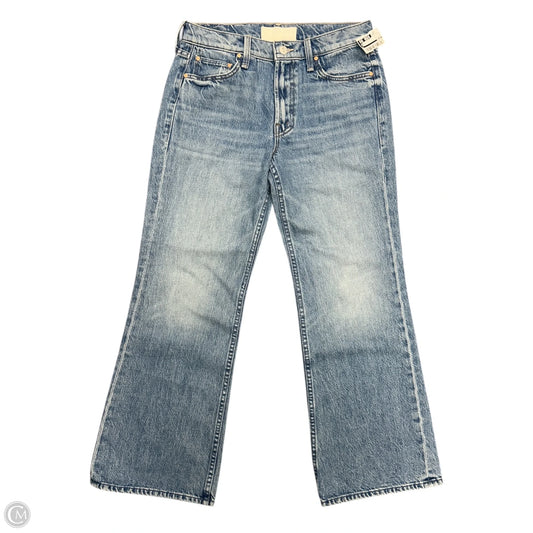 Jeans Straight By Mother In Blue Denim, Size: 2