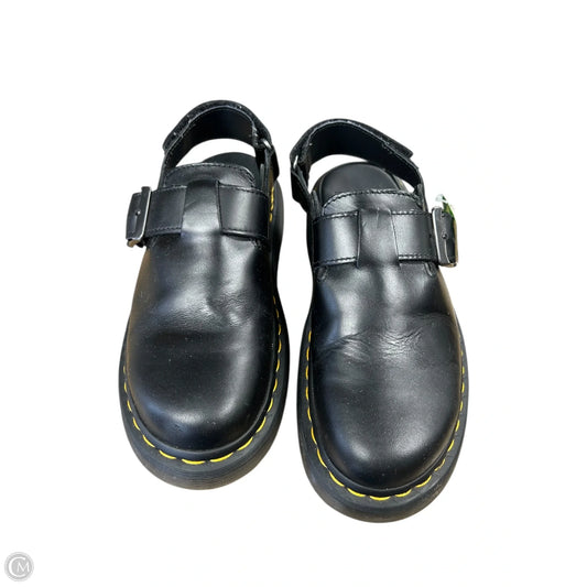 Shoes Flats By Dr Martens In Black, Size: 7