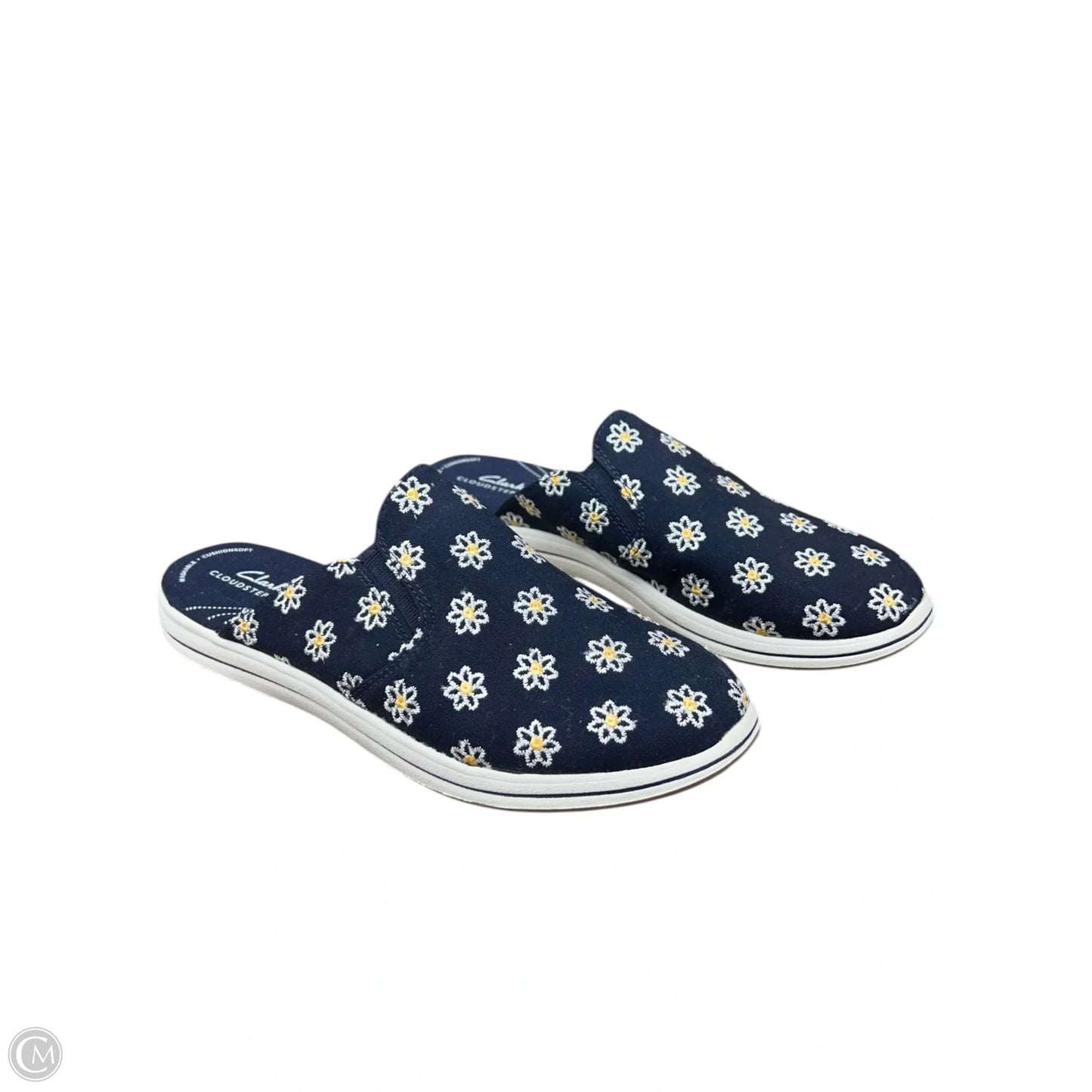 Shoes Flats By Clarks In Blue, Size: 9
