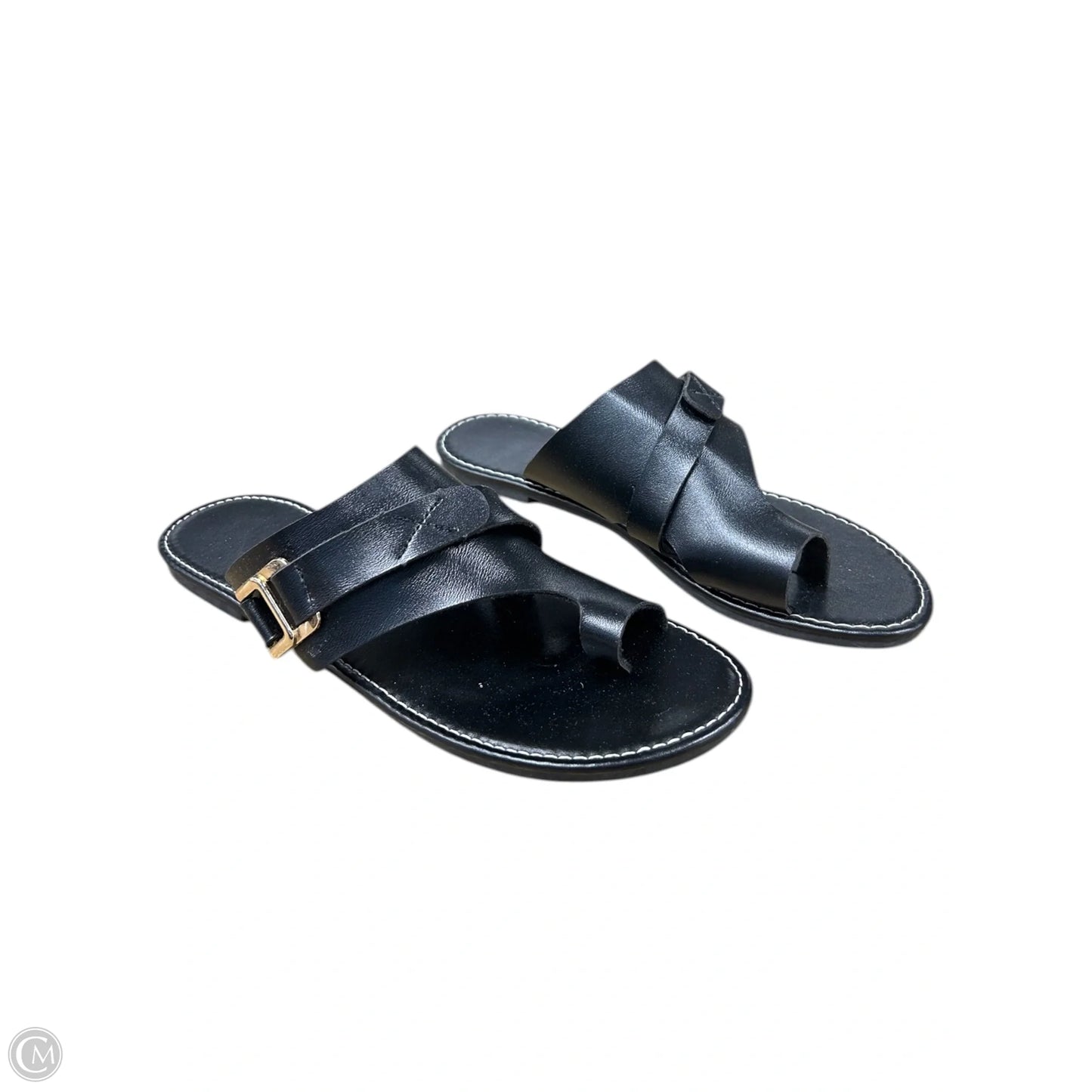 Sandals Flats By Cme In Black, Size: 8.5