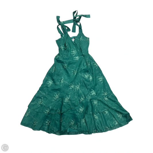Dress Party Long By Lulus In Green, Size: L