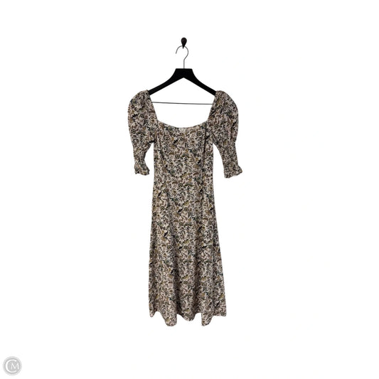 Dress Party Long By Francesca's In Floral Print, Size: Xs
