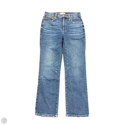 Jeans Boot Cut By Madewell In Blue Denim, Size: 2