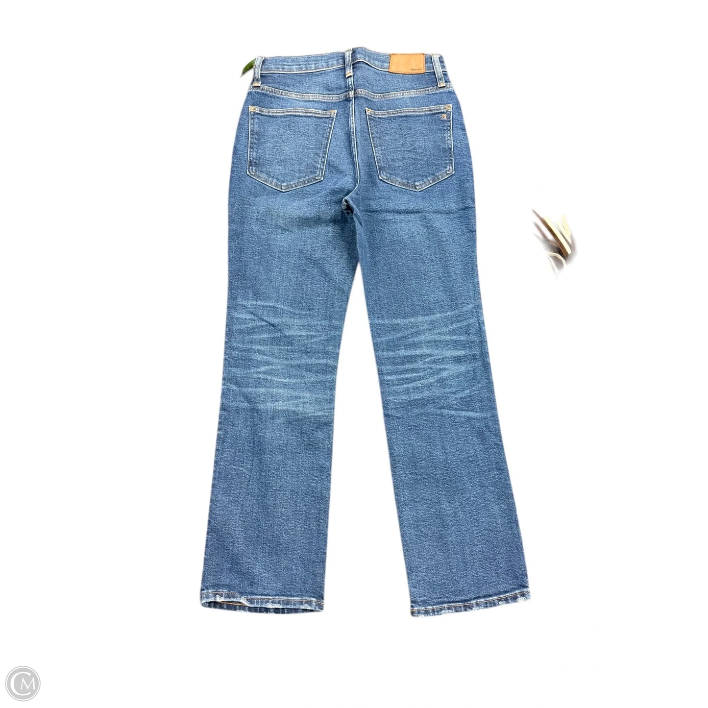 Jeans Boot Cut By Madewell In Blue Denim, Size: 2