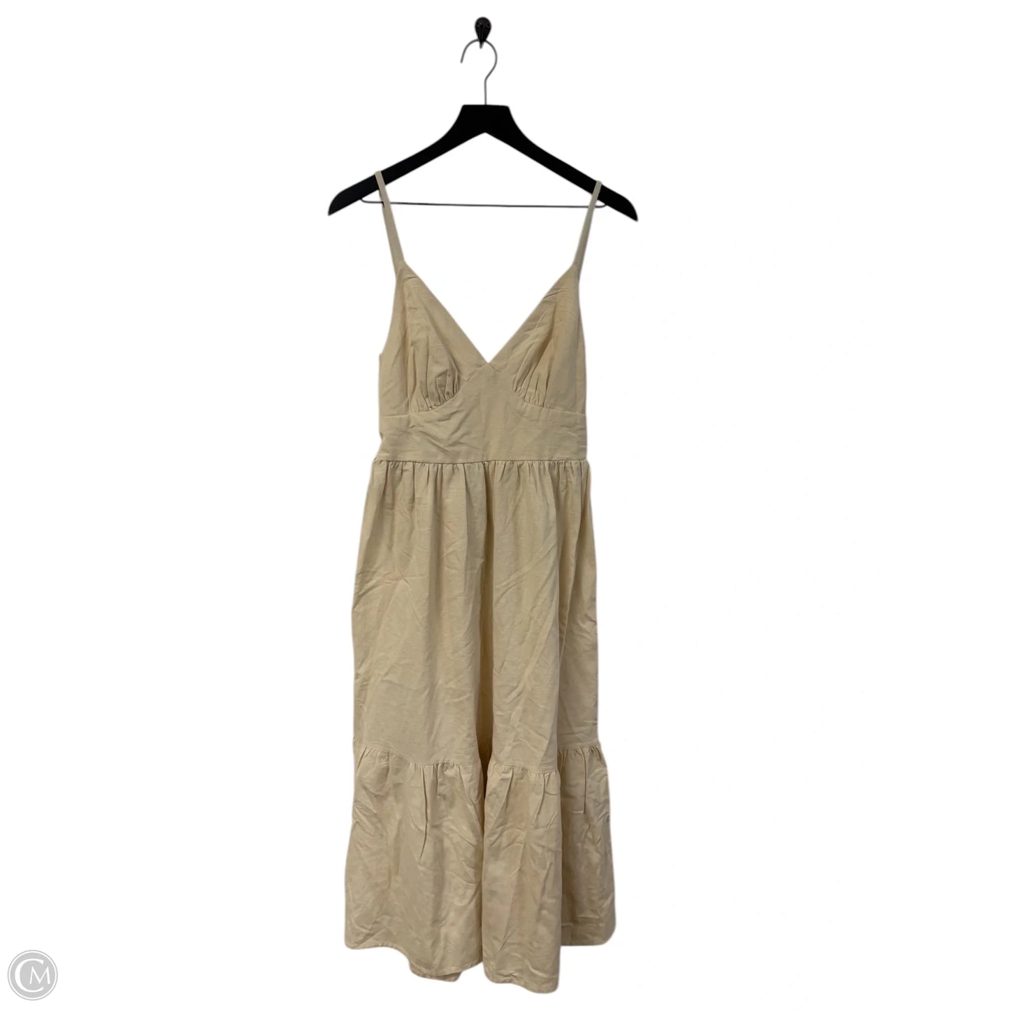 Dress Casual Maxi By Japna In Tan, Size: M