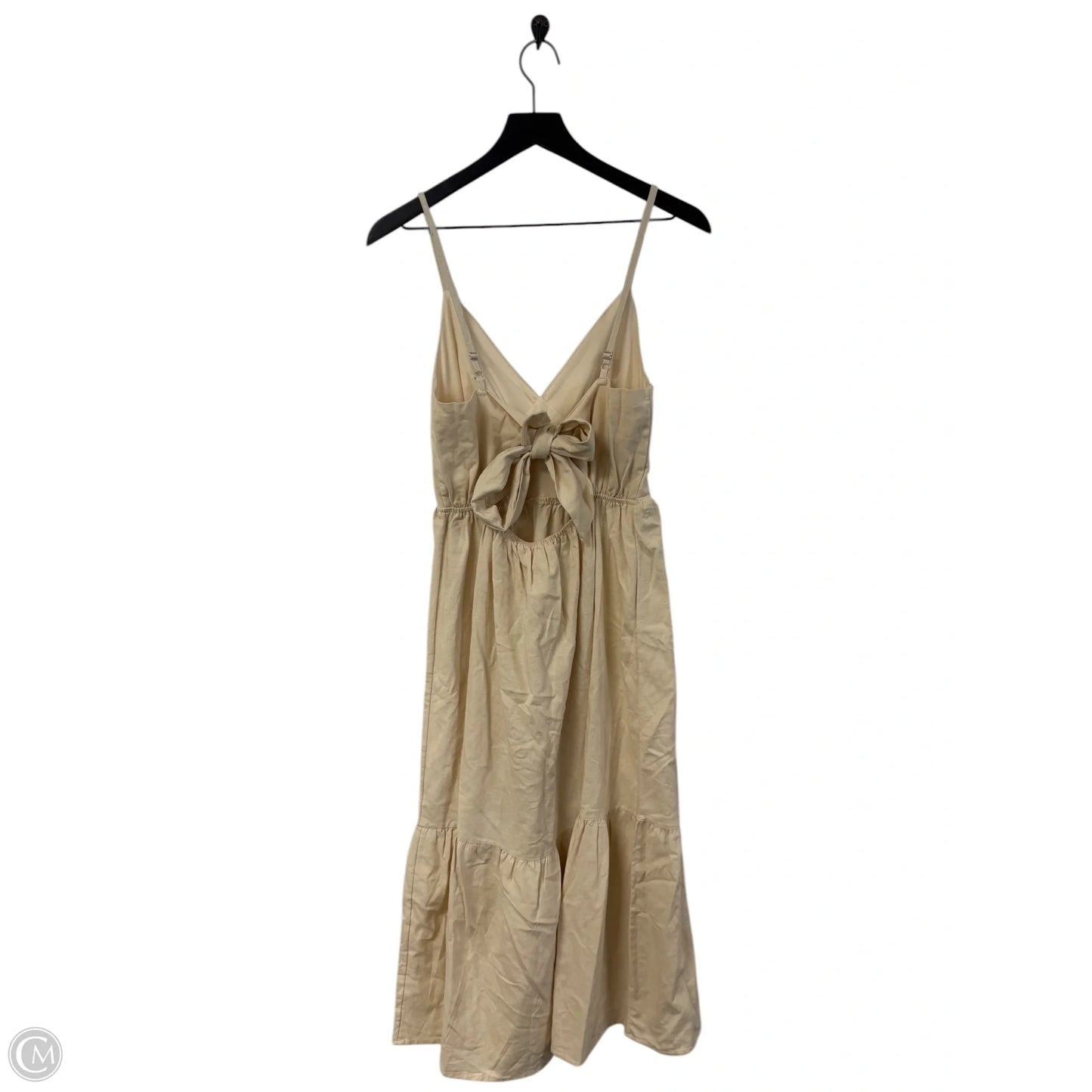 Dress Casual Maxi By Japna In Tan, Size: M