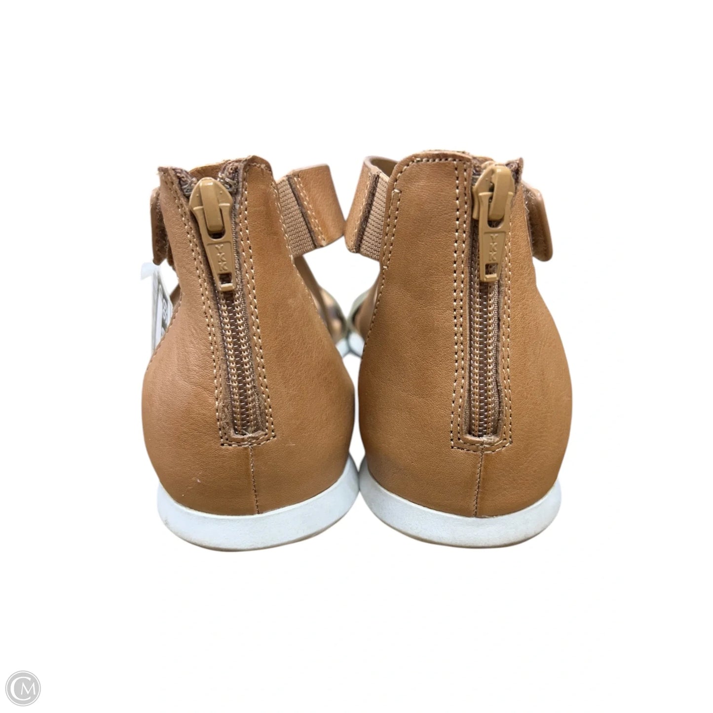 Sandals Flats By Sofft In Tan, Size: 6.5