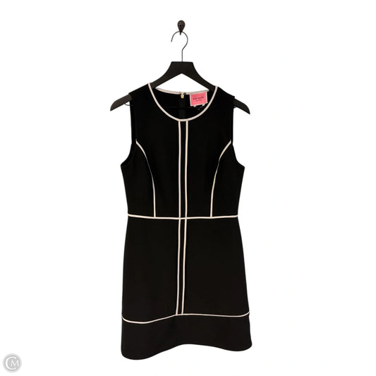 Dress Designer By Kate Spade In Black & White, Size: 10