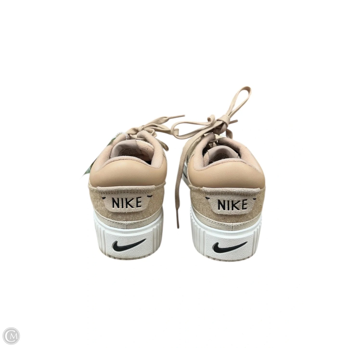 Shoes Sneakers By Nike In Tan, Size: 7