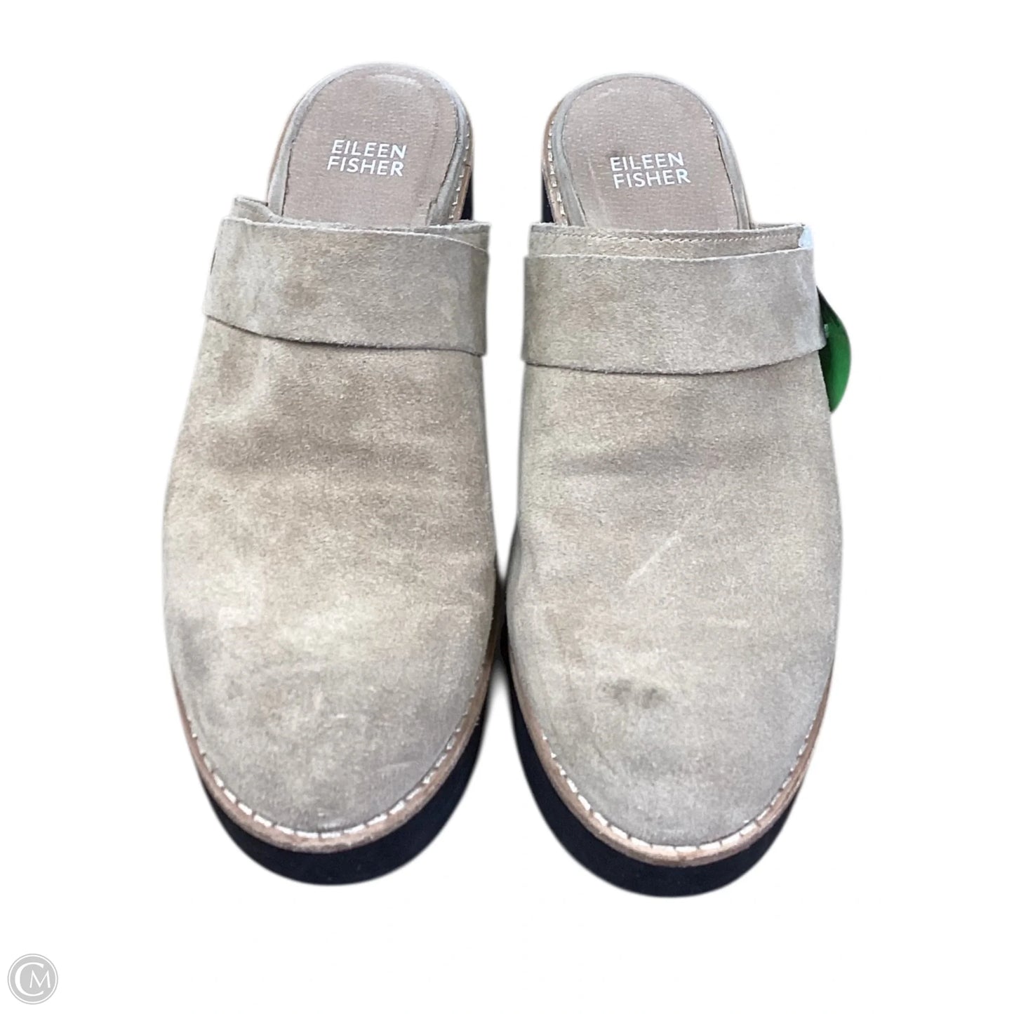 Sandals Flats By Eileen Fisher In Tan, Size: 8.5