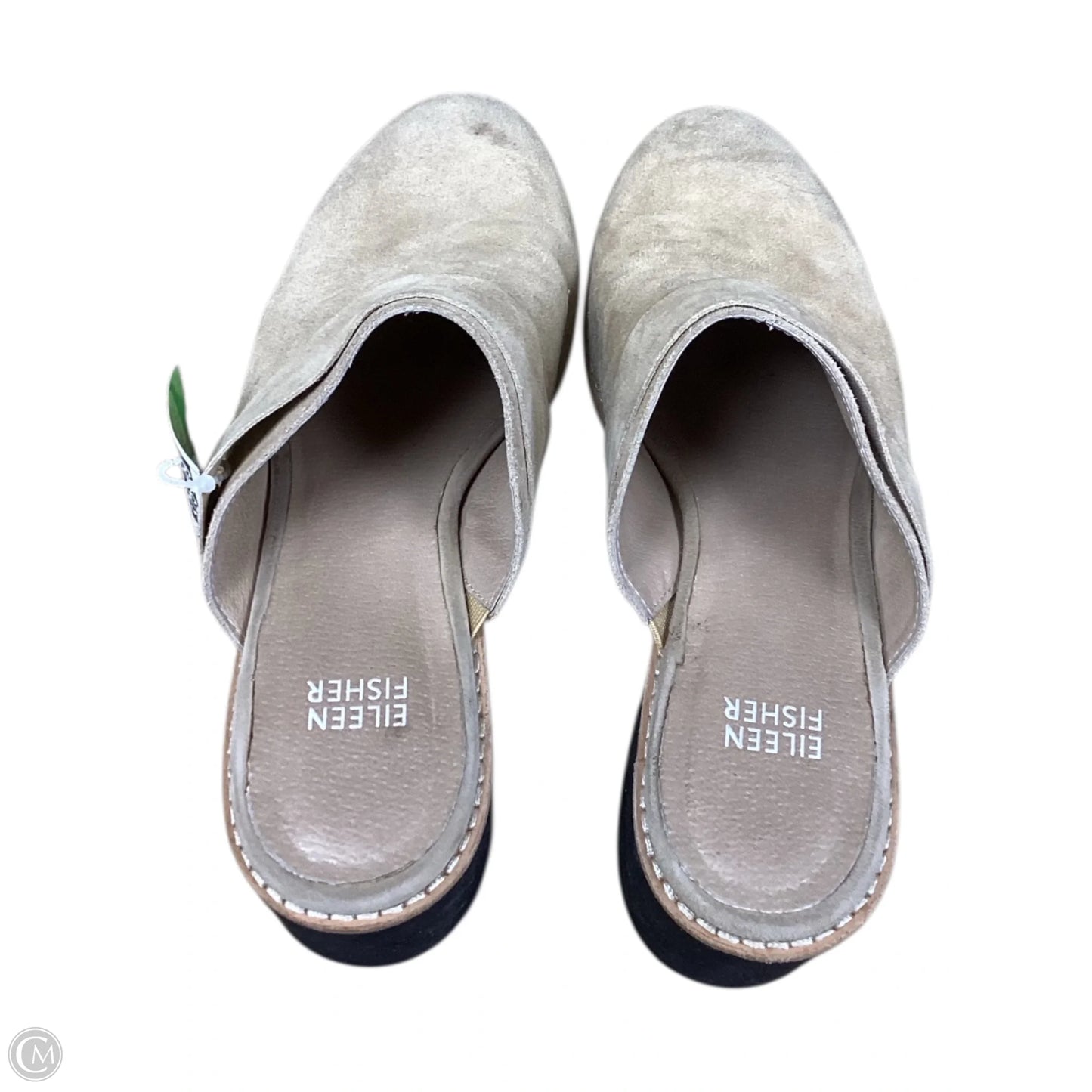 Sandals Flats By Eileen Fisher In Tan, Size: 8.5