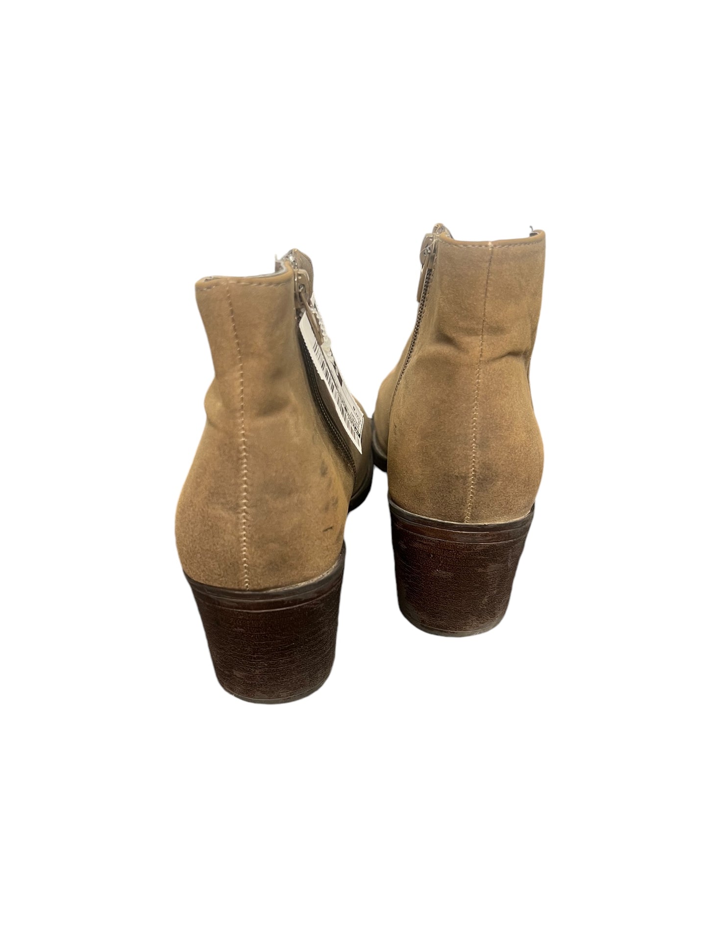 Shoes Heels Block By Pierre Dumas In Brown, Size: 8