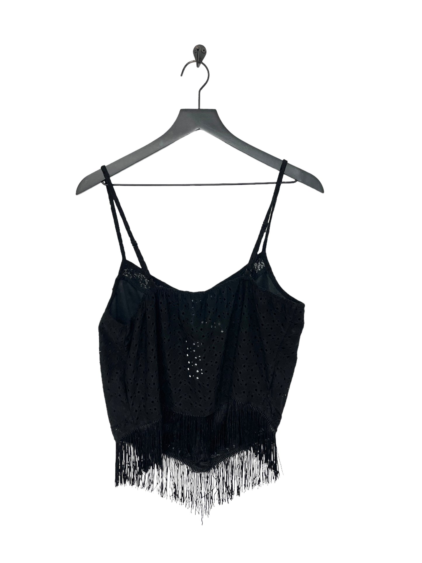 Top Sleeveless By Daytrip In Black, Size: L