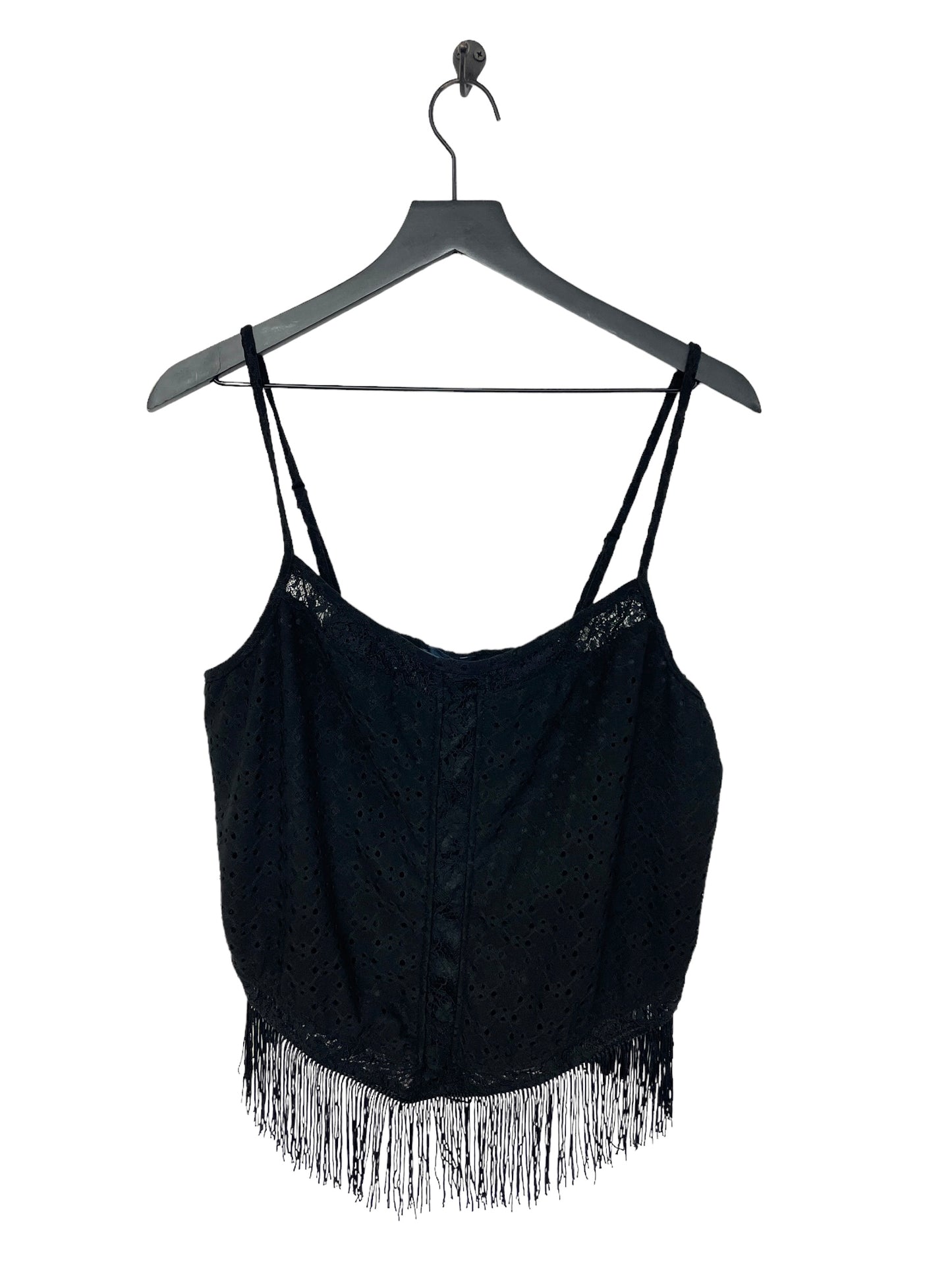 Top Sleeveless By Daytrip In Black, Size: L