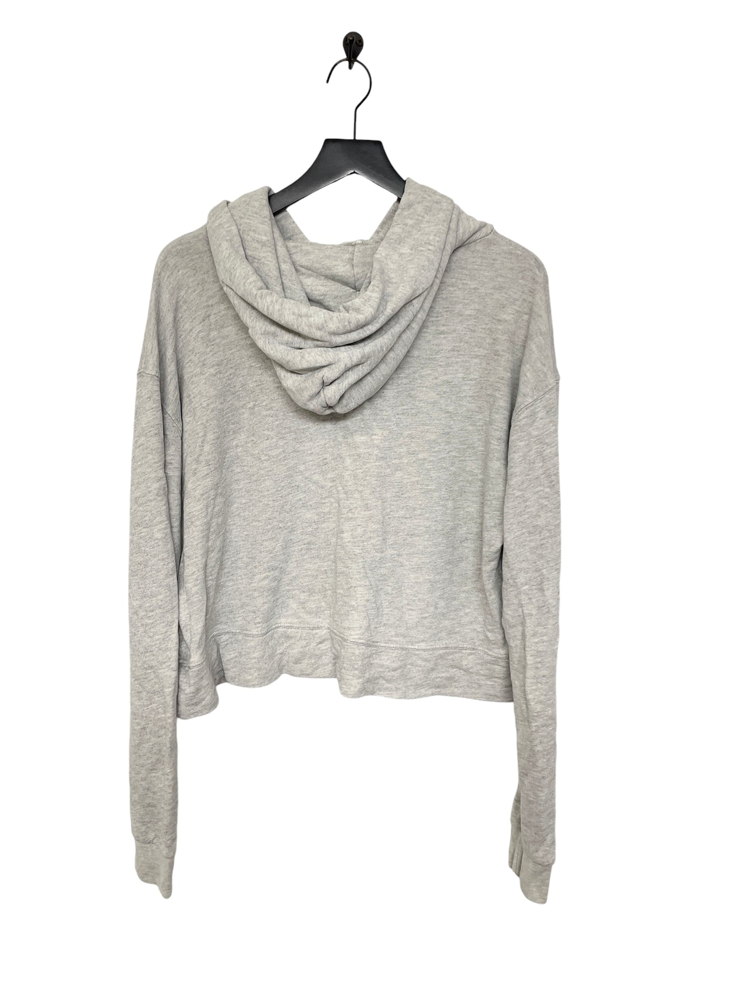 Sweatshirt Hoodie By Cmb In Grey, Size: L