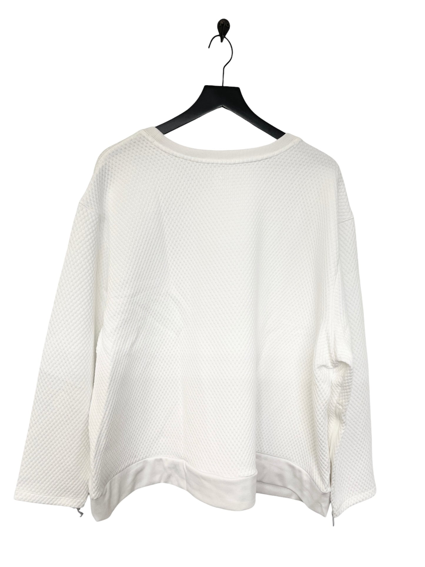 Sweatshirt Crewneck By Cmc In White, Size: 3x