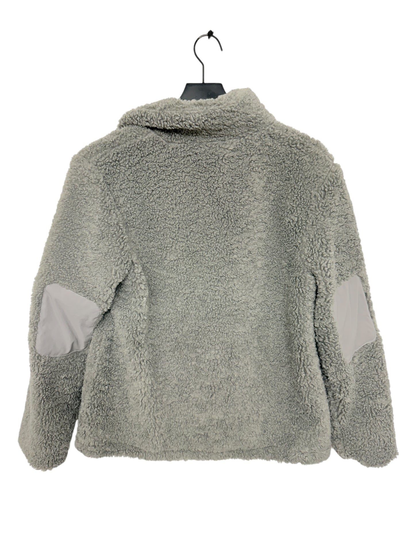 Jacket Faux Fur & Sherpa By Cme In Grey, Size: S