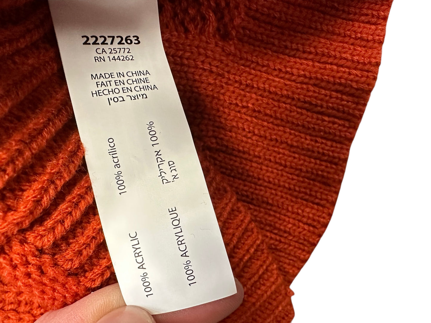 Sweater By Cmc In Orange, Size: S