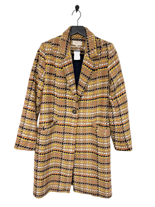 Coat Peacoat By Skies Are Blue In Brown, Size: S