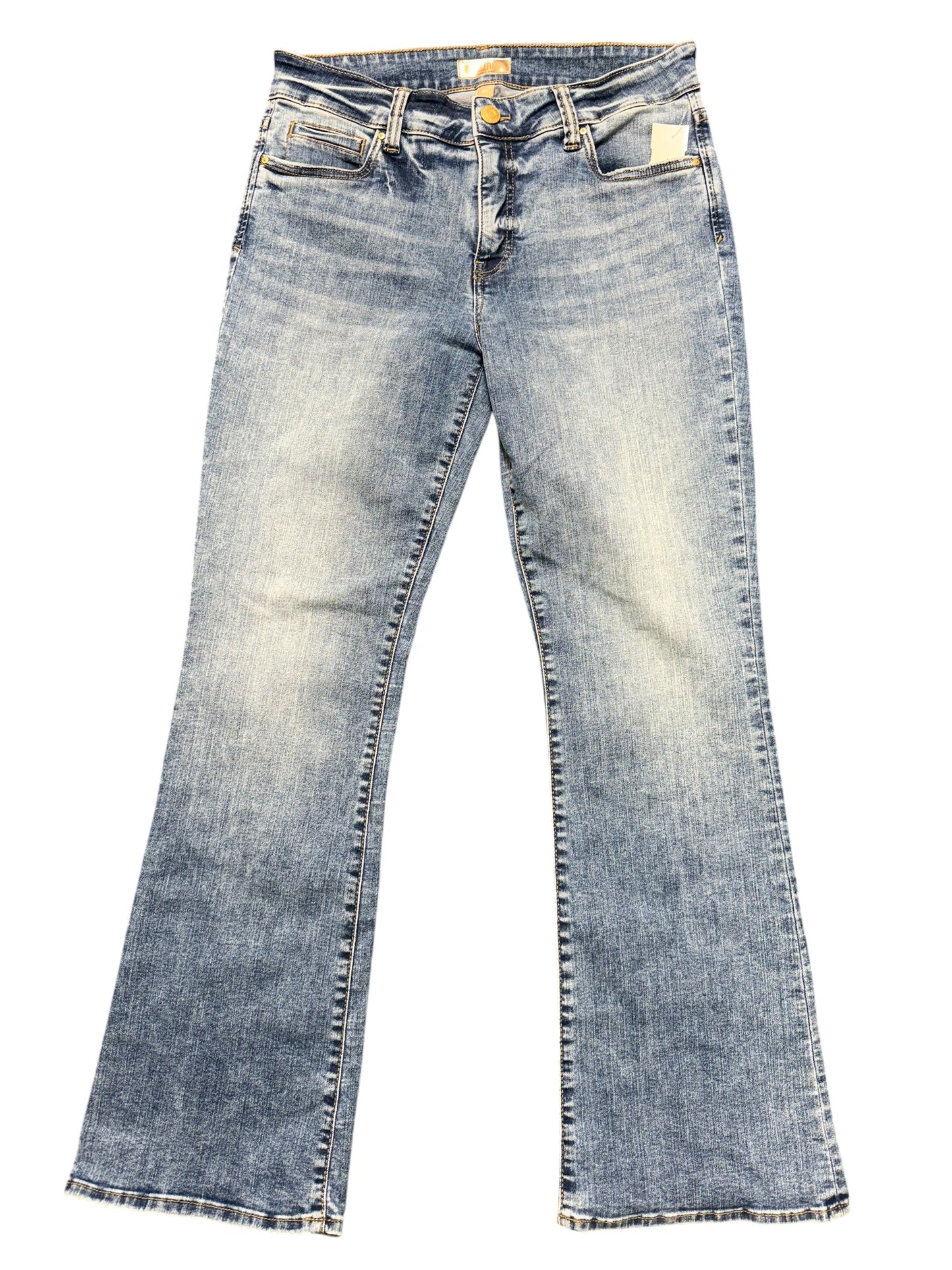 Jeans Boot Cut By Kut In Blue Denim, Size: 10