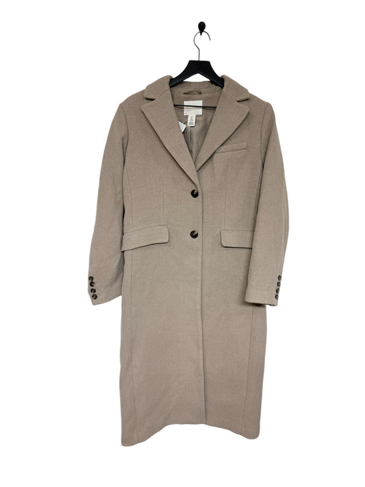 Coat Trench Coat By H&m In Beige, Size: S